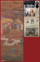 A Chinese Scroll Painting By Xie Huan