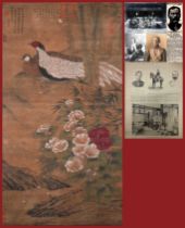 A Chinese Scroll Painting By Huang Quan
