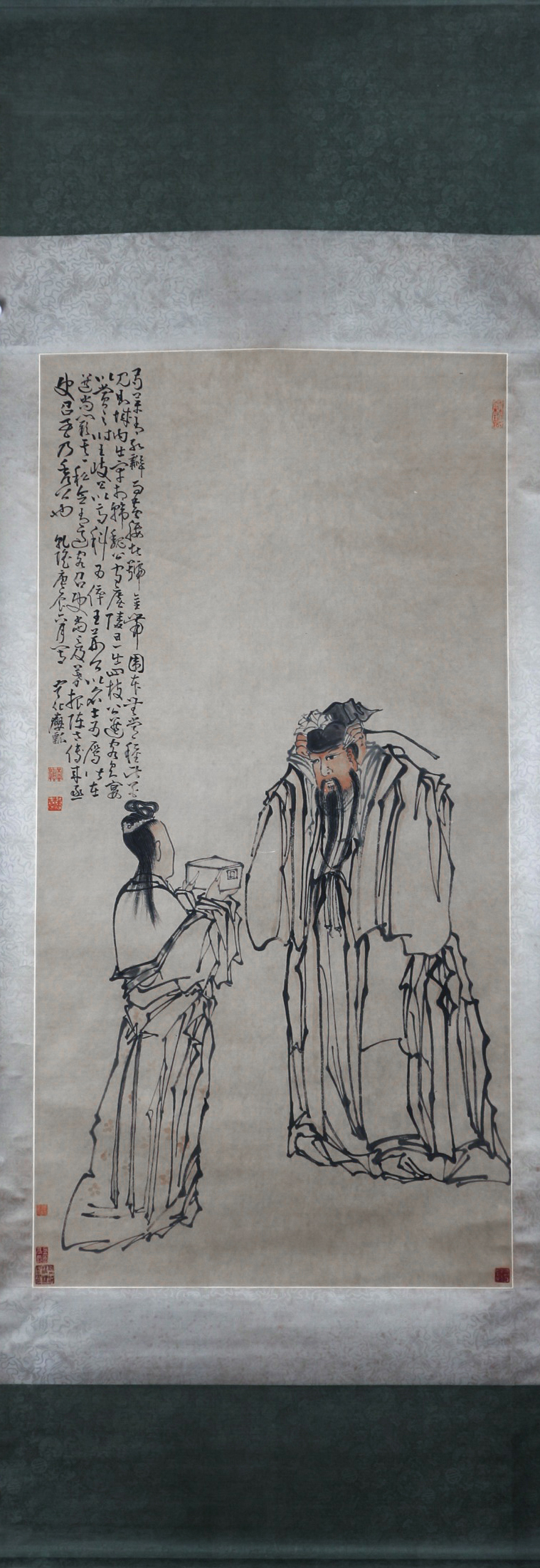 A Chinese Scroll Painting Signed Huang Shen - Image 8 of 8