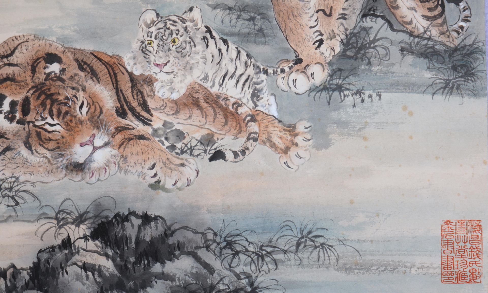 A Chinese Painting Signed Zhang Shanzi on Paper Album - Bild 8 aus 8