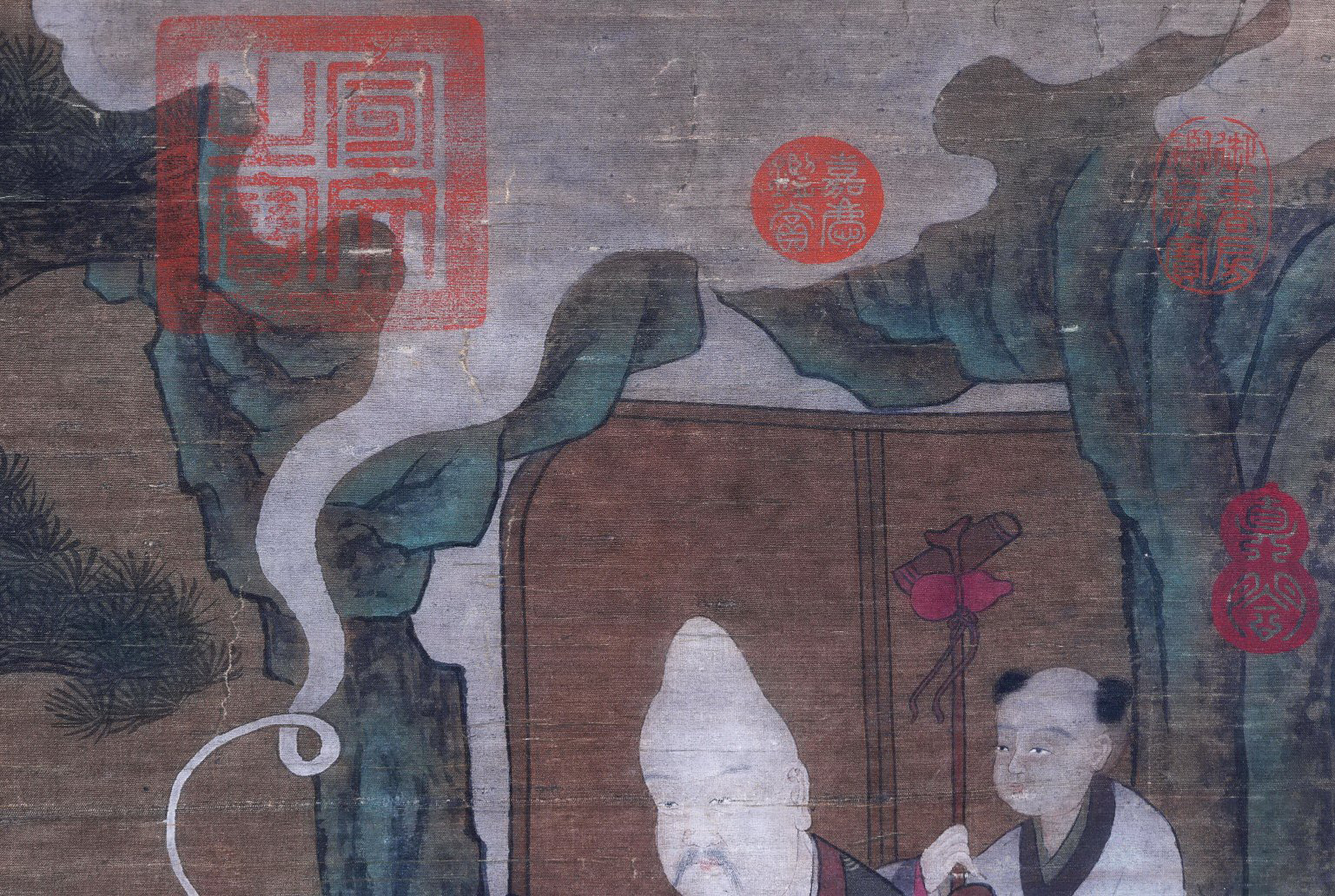 A Chinese Scroll Painting Signed Yan Liben - Image 8 of 9