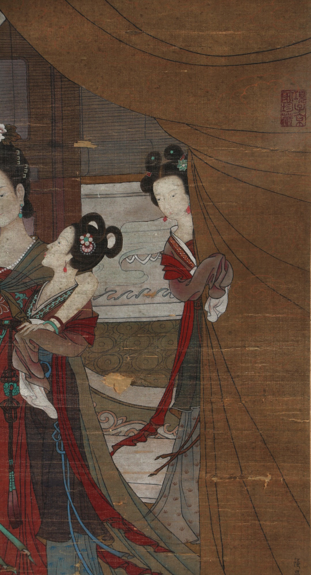 A Chinese Scroll Painting Signed Zhang Xuan - Image 3 of 9