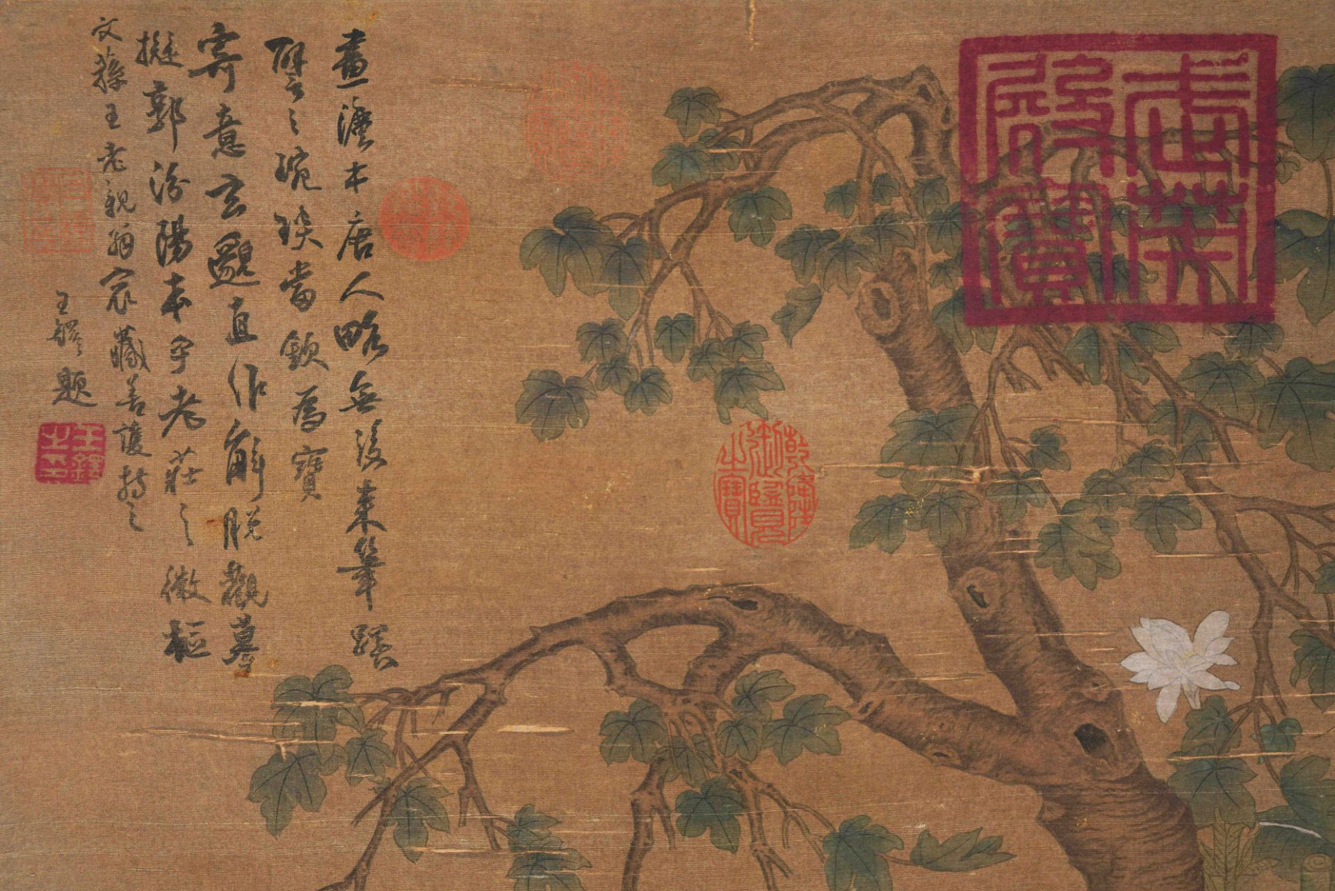 A Chinese Scroll Painting Signed Gu Hongzhong - Image 5 of 13