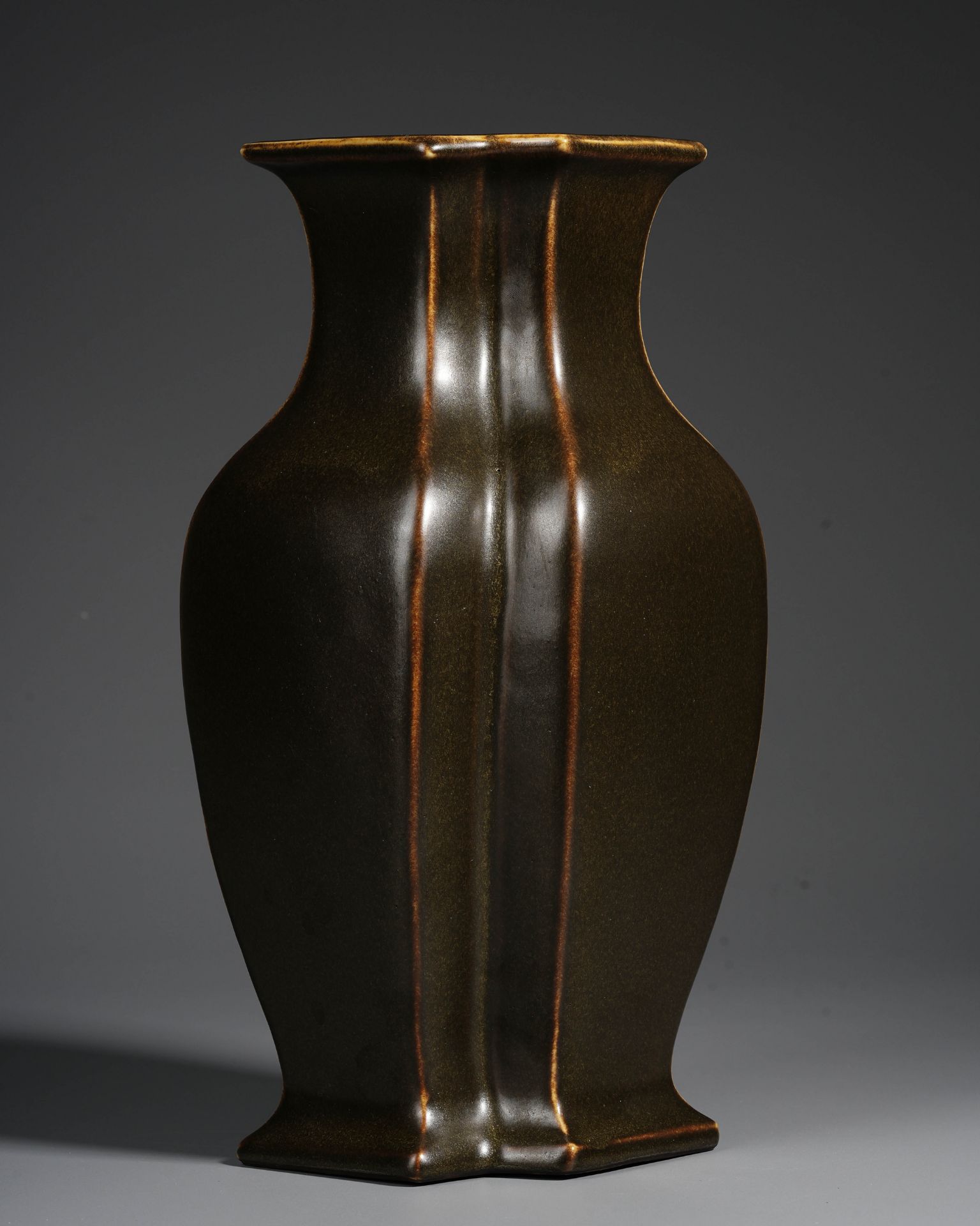 A Chinese Tea-dust Glaze Vase - Image 2 of 12