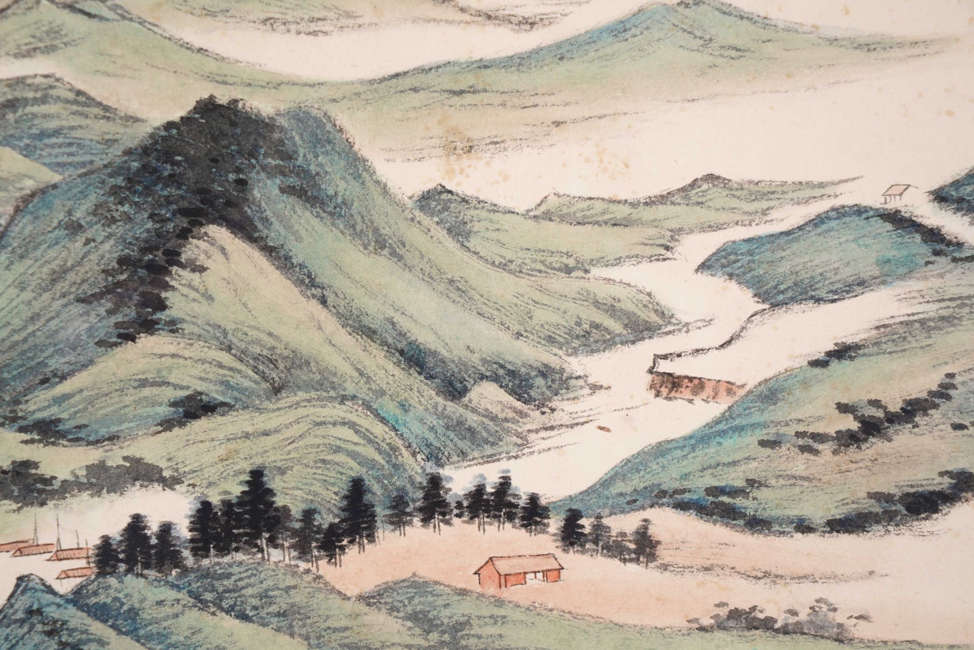 A Chinese Frame Painting By Zhang Daqian - Image 6 of 19