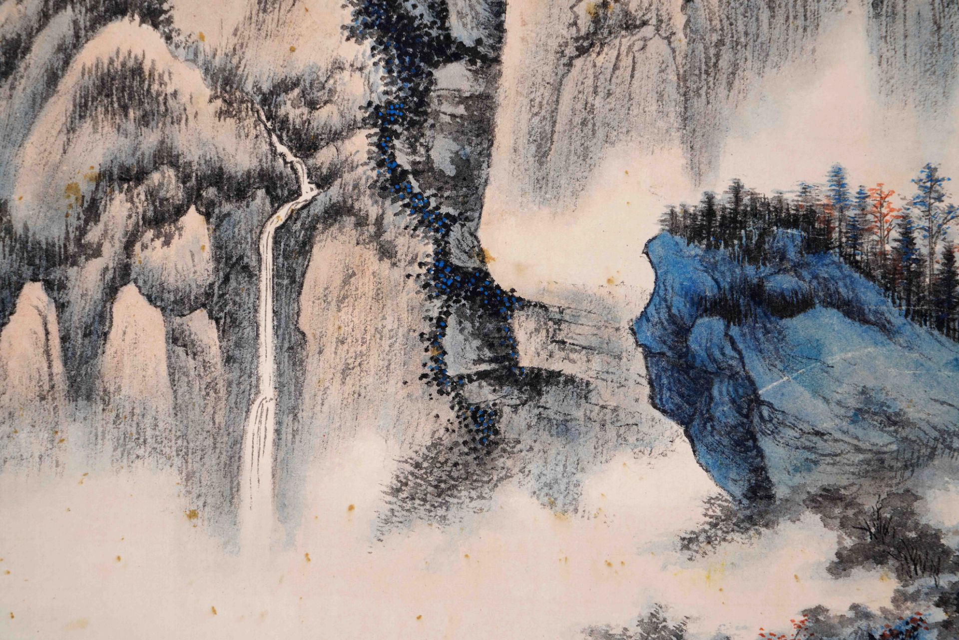 A Chinese Scroll Painting by Wu Hufan - Image 6 of 11