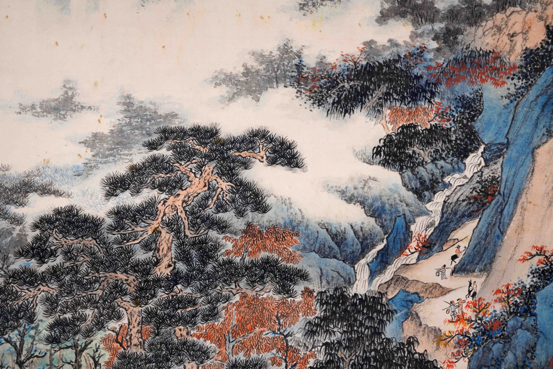 A Chinese Scroll Painting by Wu Hufan - Image 8 of 11