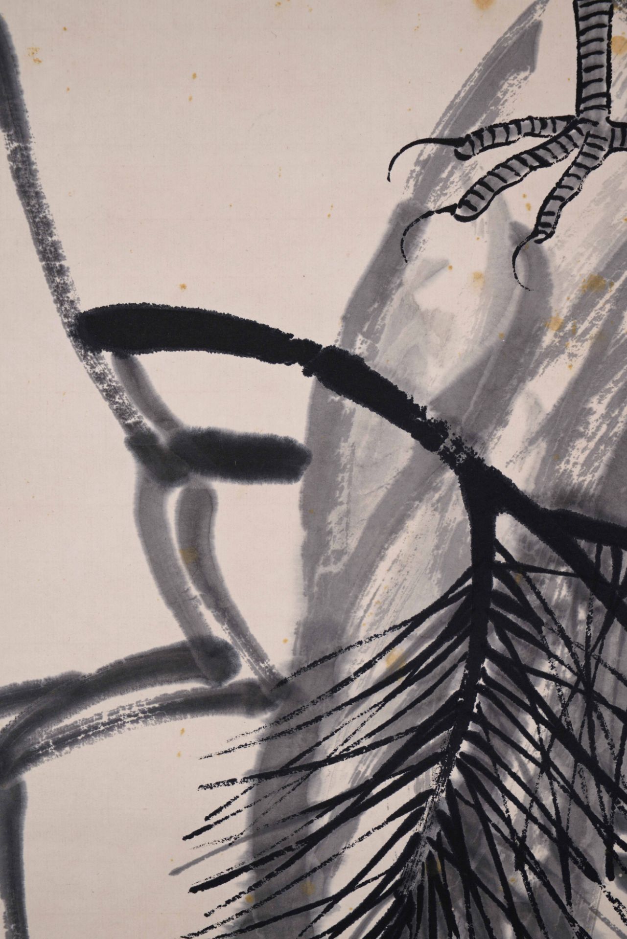 A Chinese Scroll Painting by Qi Baishi - Image 6 of 11