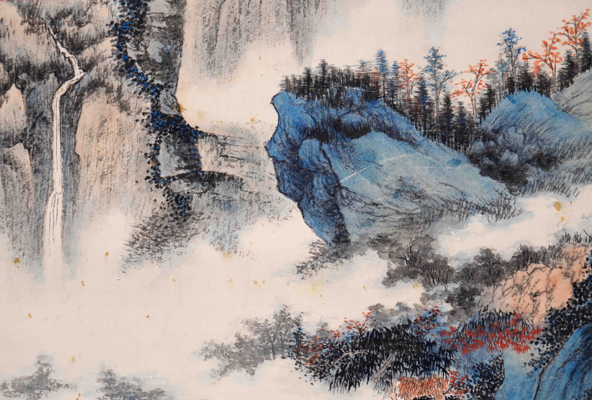 A Chinese Scroll Painting by Wu Hufan - Image 7 of 11