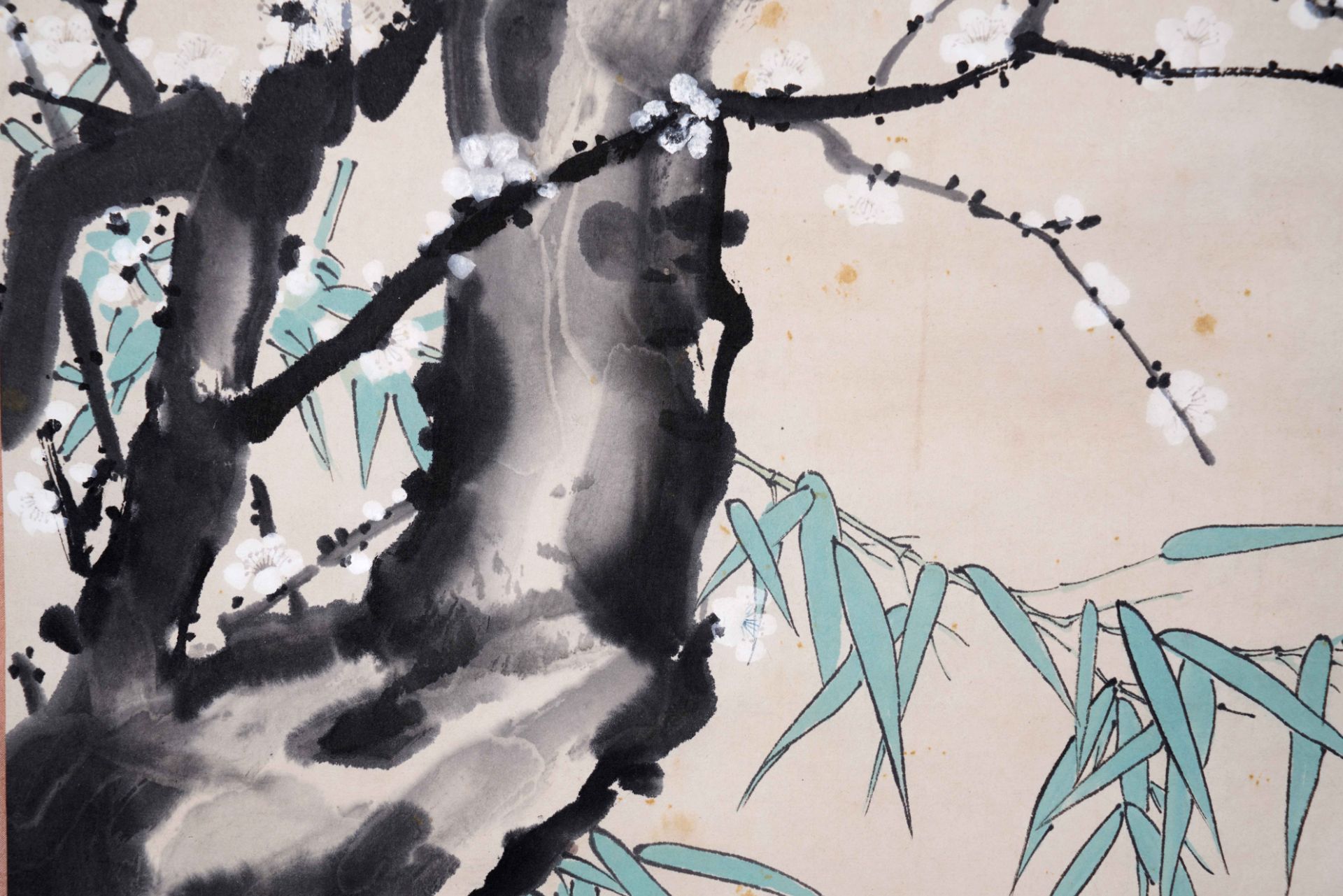 A Chinese Scroll Painting by Xu Beihong - Bild 6 aus 9