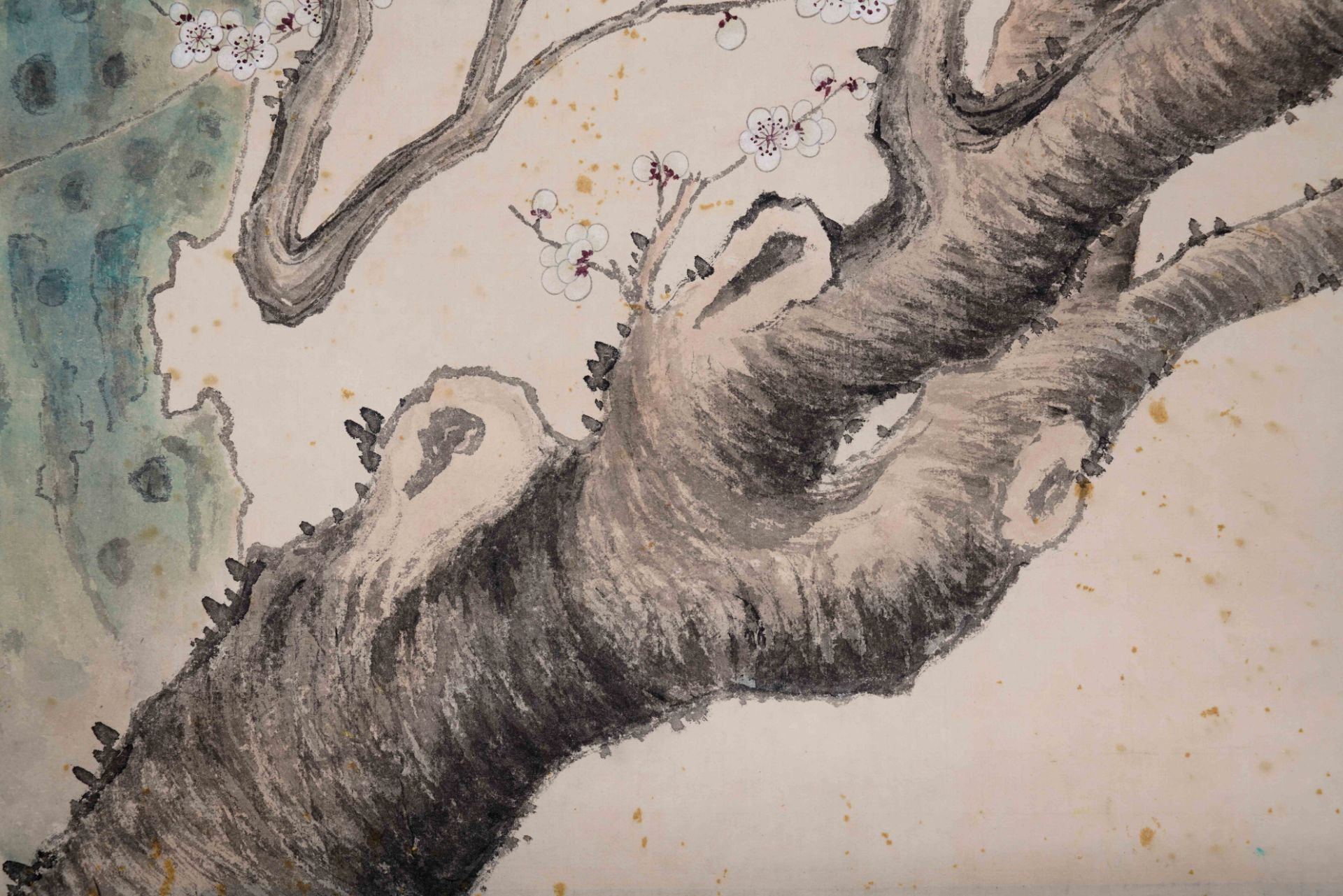 A Chinese Scroll Painting by Tao Lengyue - Image 7 of 10