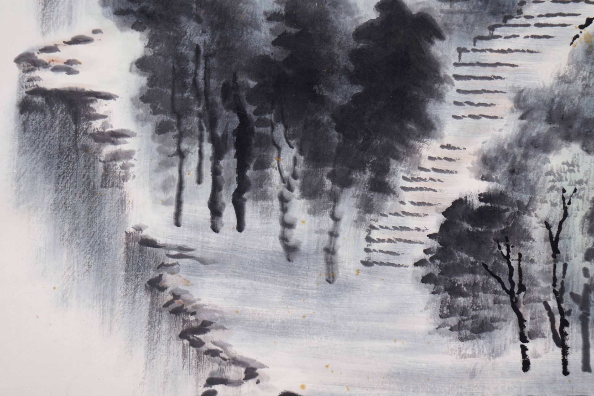 A Chinese Scroll Painting by Li Keran - Bild 10 aus 12