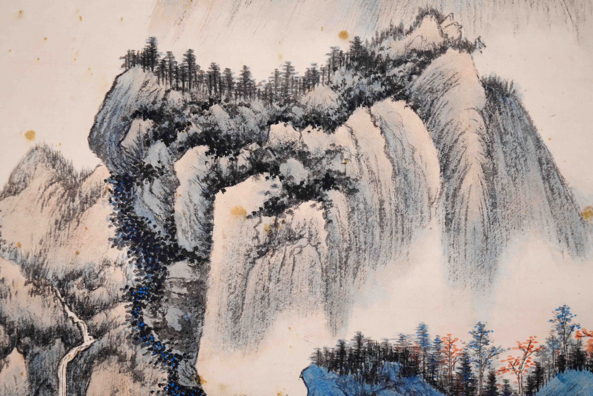 A Chinese Scroll Painting by Wu Hufan - Image 5 of 11