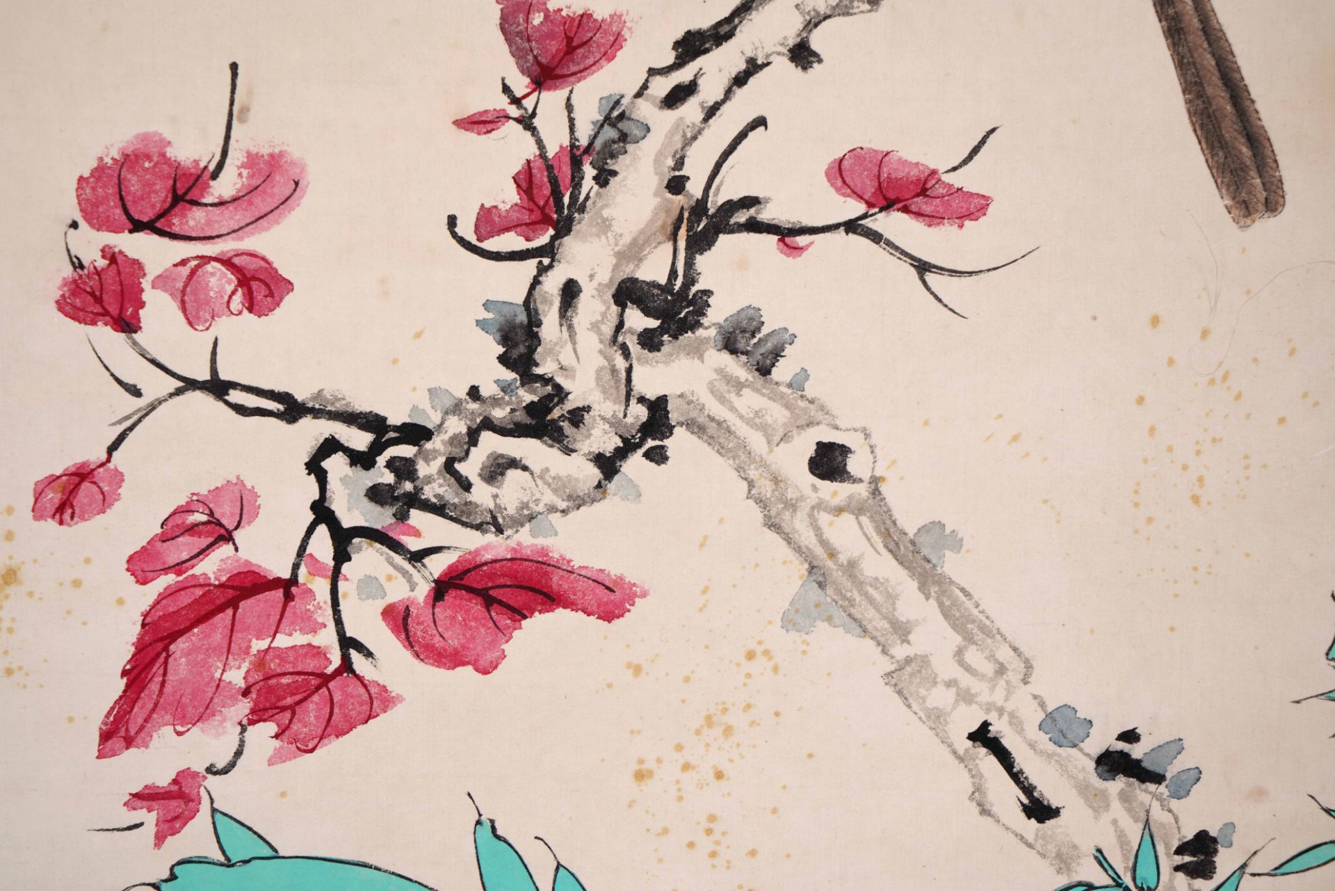 A Chinese Scroll Painting by Chen Shaomei - Bild 7 aus 9