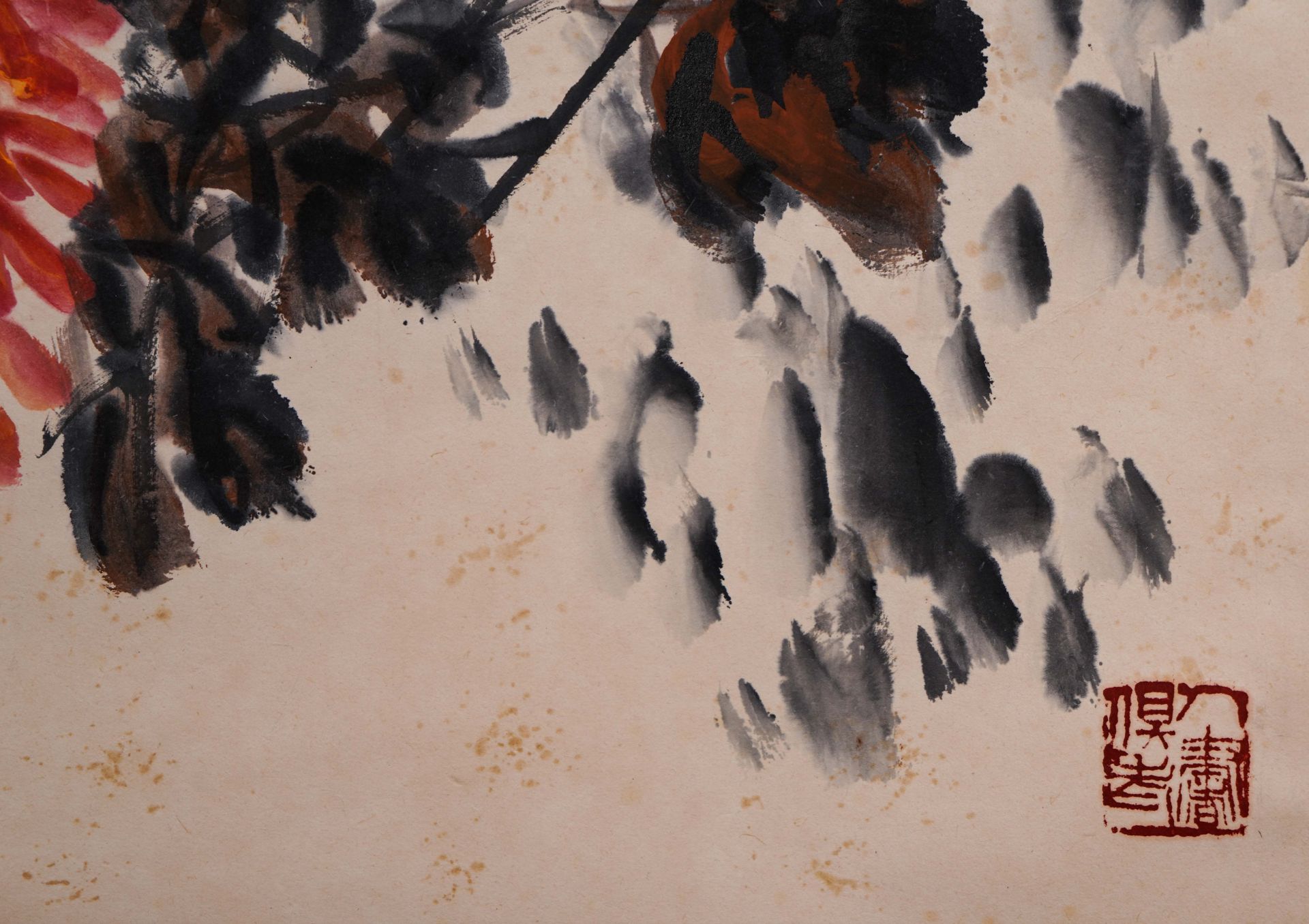 A Chinese Scroll Painting by Wu Changshuo - Bild 19 aus 27