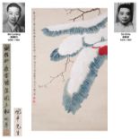 A Chinese Scroll Painting by Xie Zhiliu