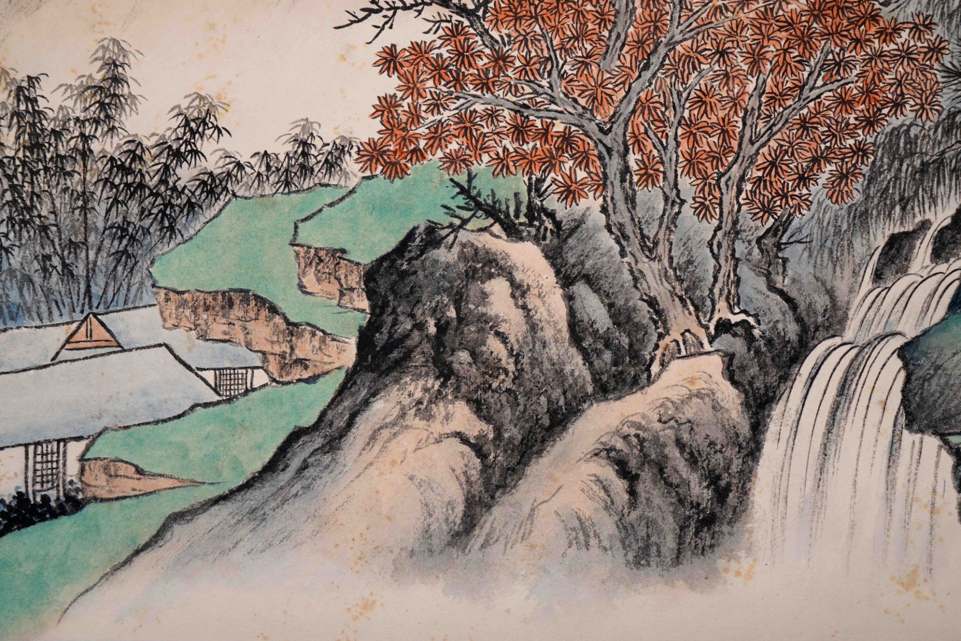 A Chinese Scroll Painting by Wu Hufan - Image 10 of 10