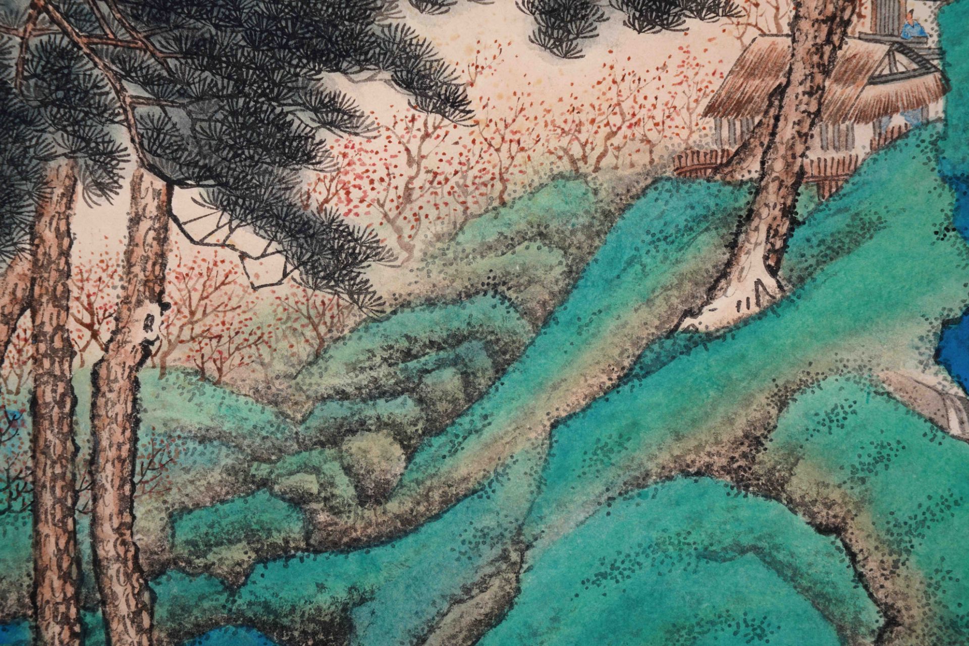A Chinese Scroll Painting by Chen Shaomei - Image 7 of 10