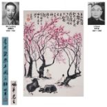 A Chinese Scroll Painting by Li Keran