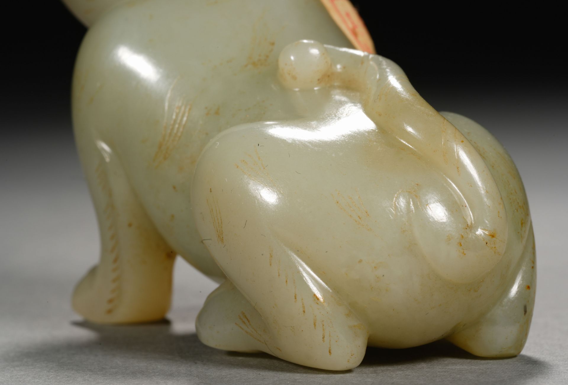 A Chinese Carved Jade Mythical Beast - Image 9 of 10
