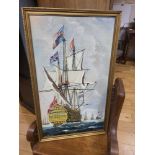 Original Oil of HMS Royal Sovereign