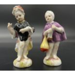 Pair of Figurines in Meissen style
