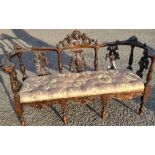 19th Century Ornate Renaissance Sofa