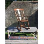 Splat Back Windsor Rocking Chair