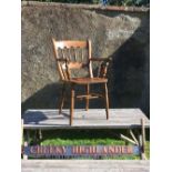 American Birch Windsor Desk Chair