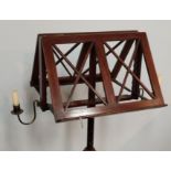 William IV Period Adjustable Duet Music Stand