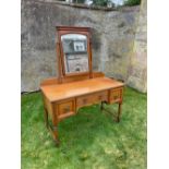 Victorian Dressing table with detachable mirror