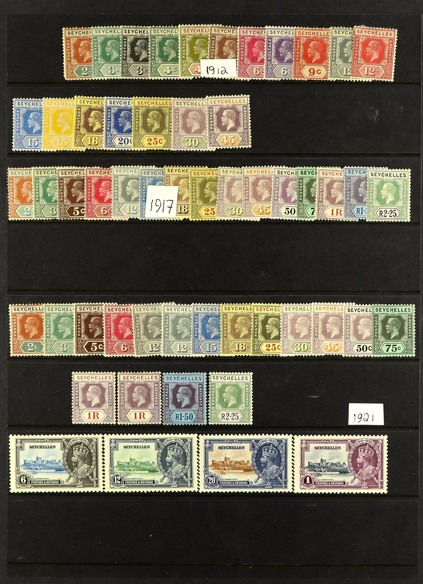 COLLECTIONS & ACCUMULATIONS BRITISH COMMONWEALTH a highly useful mint assembly on Hagner pages, with - Image 55 of 57