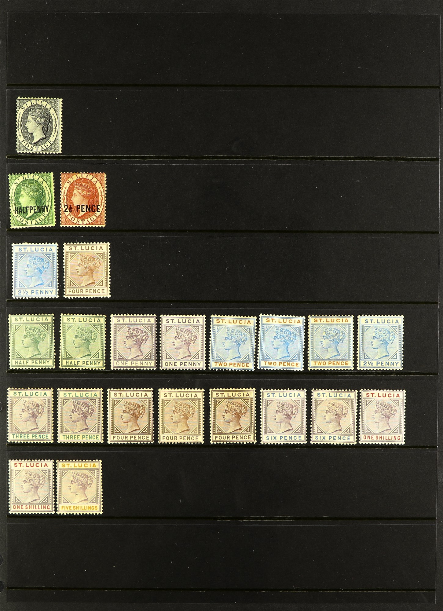 COLLECTIONS & ACCUMULATIONS BRITISH COMMONWEALTH a highly useful mint assembly on Hagner pages, with - Image 50 of 57