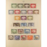 COLLECTIONS & ACCUMULATIONS COMMONWEALTH KGVI MINT COLLECTION IN A CROWN ALBUM well filled incl.