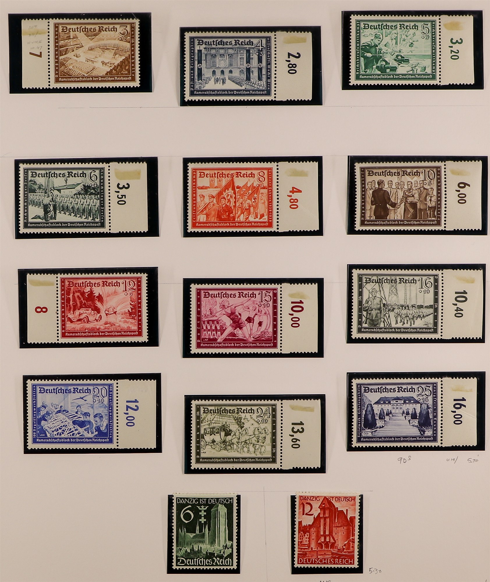 GERMANY 1922-59 COLLECTION of mint (much is never hinged) and used in an album, incl. 1926-31 Air - Image 20 of 38