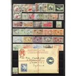 COLLECTIONS & ACCUMULATIONS BRITISH COMMONWEALTH used ranges incl. Cyprus with QV range to 45pi, New