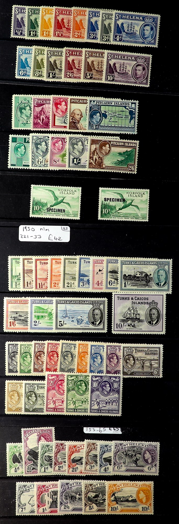 COLLECTIONS & ACCUMULATIONS BRITISH COMMONWEALTH ranges on stockcards, largely mint definitive - Image 3 of 4