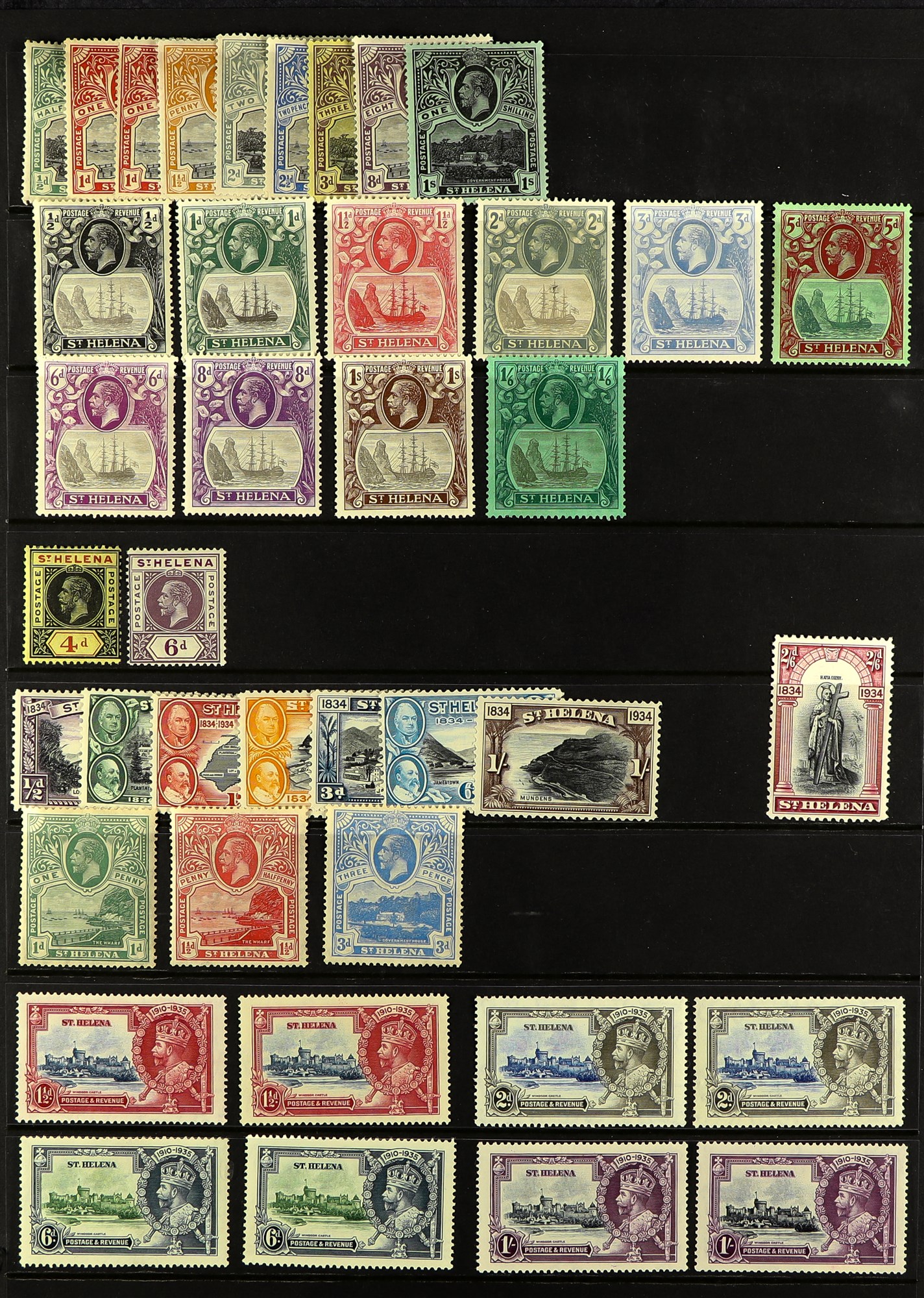 COLLECTIONS & ACCUMULATIONS BRITISH COMMONWEALTH a highly useful mint assembly on Hagner pages, with - Image 45 of 57