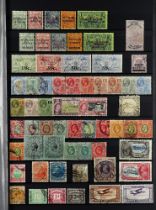 COLLECTIONS & ACCUMULATIONS BRITISH COMMONWEALTH used range incl. New Hebrides 1908 & 1910-11 French