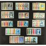 LUXEMBOURG 1926-38 CHILD WELFARE SETS complete run fine mint or NHM. (+/-70 stamps)