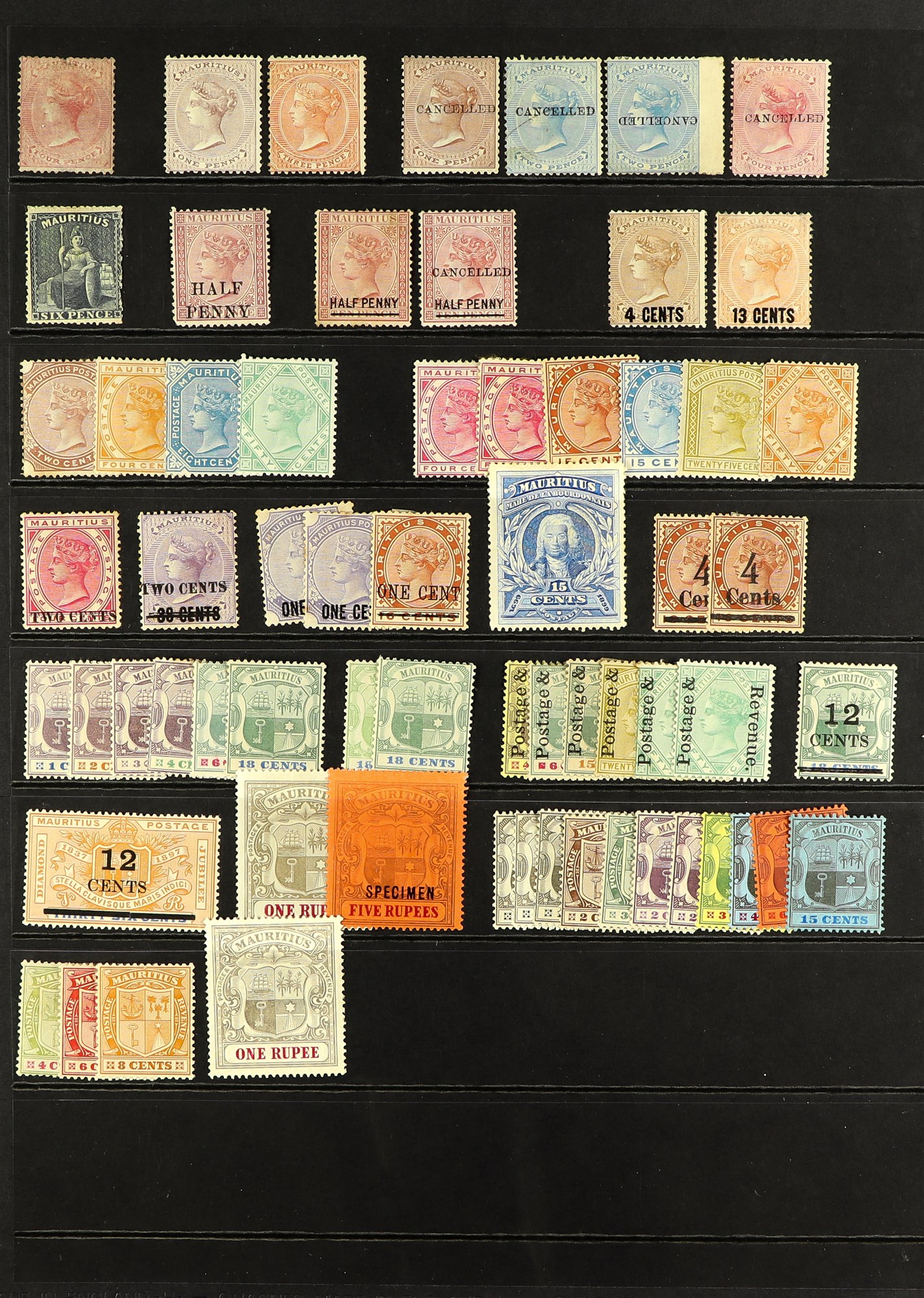 COLLECTIONS & ACCUMULATIONS BRITISH COMMONWEALTH a highly useful mint assembly on Hagner pages, with - Image 38 of 57