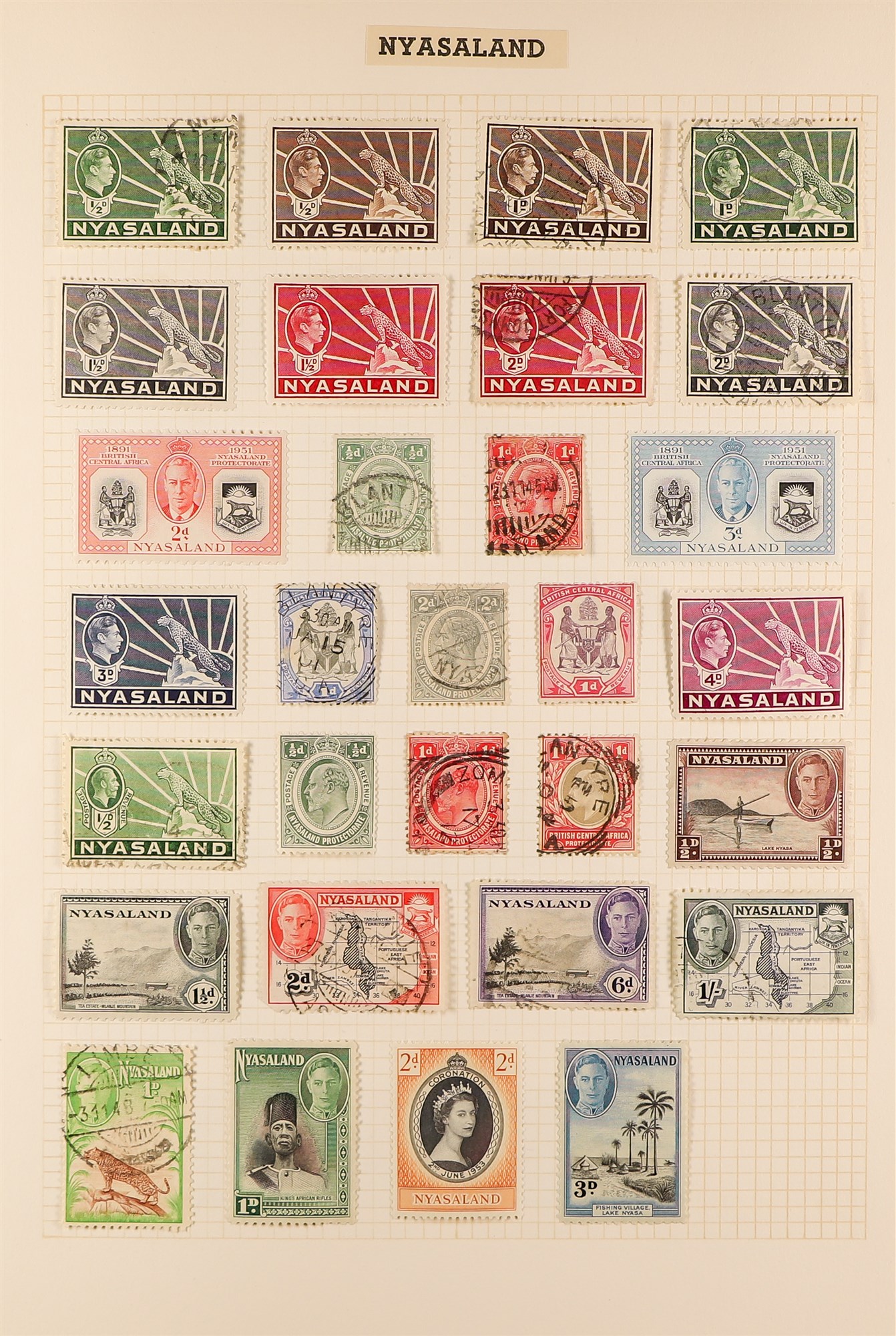 COLLECTIONS & ACCUMULATIONS WORLD "N" TO "P" COUNTRIES IN AN ALBUM with mint and used incl. - Image 13 of 21