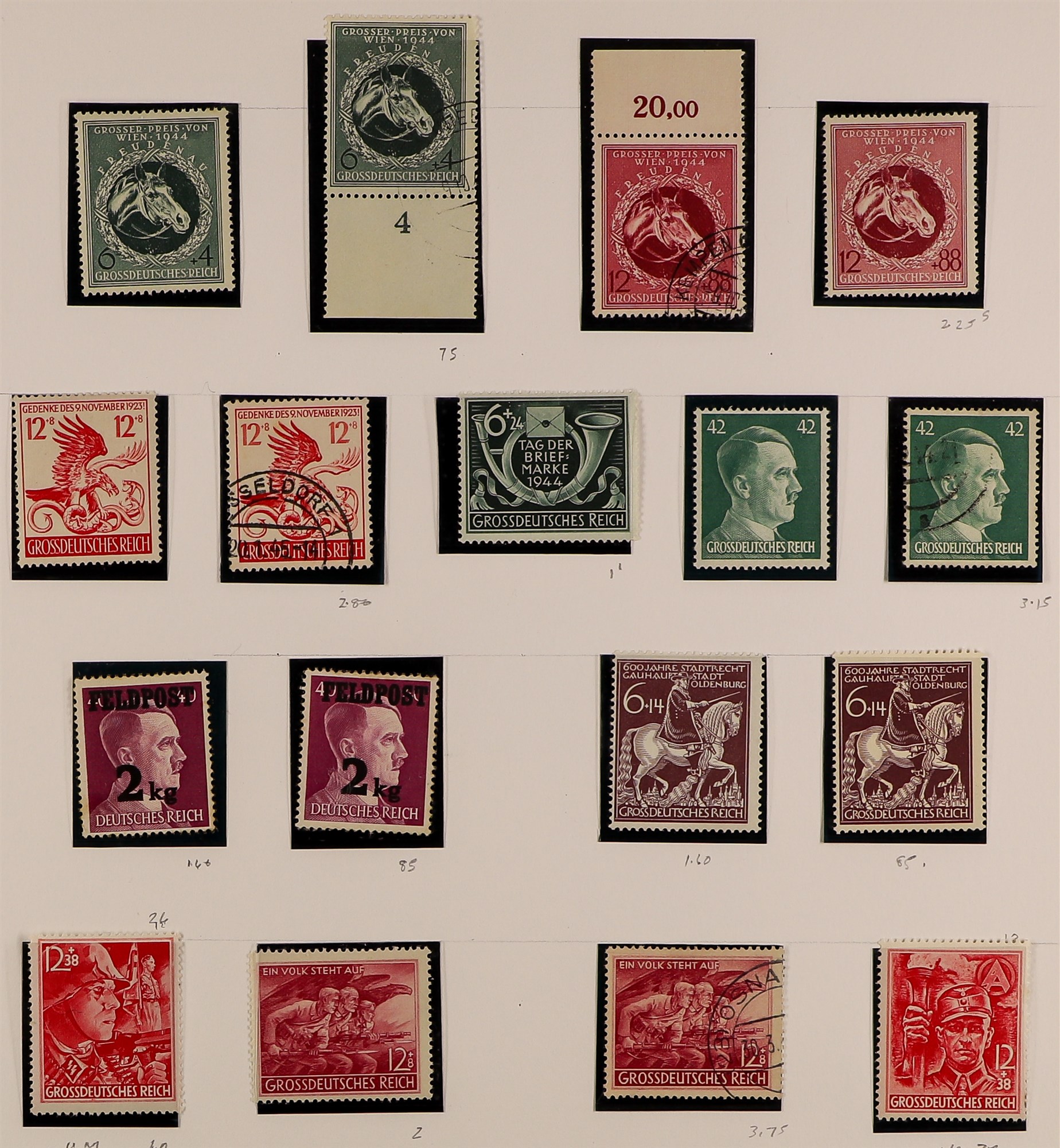 GERMANY 1922-59 COLLECTION of mint (much is never hinged) and used in an album, incl. 1926-31 Air - Image 27 of 38