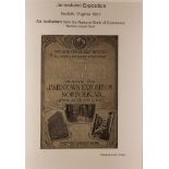 COLLECTIONS & ACCUMULATIONS UNITED STATES EXHIBITIONS - 1907 JAMESTOWN EXPOSITION incl. National