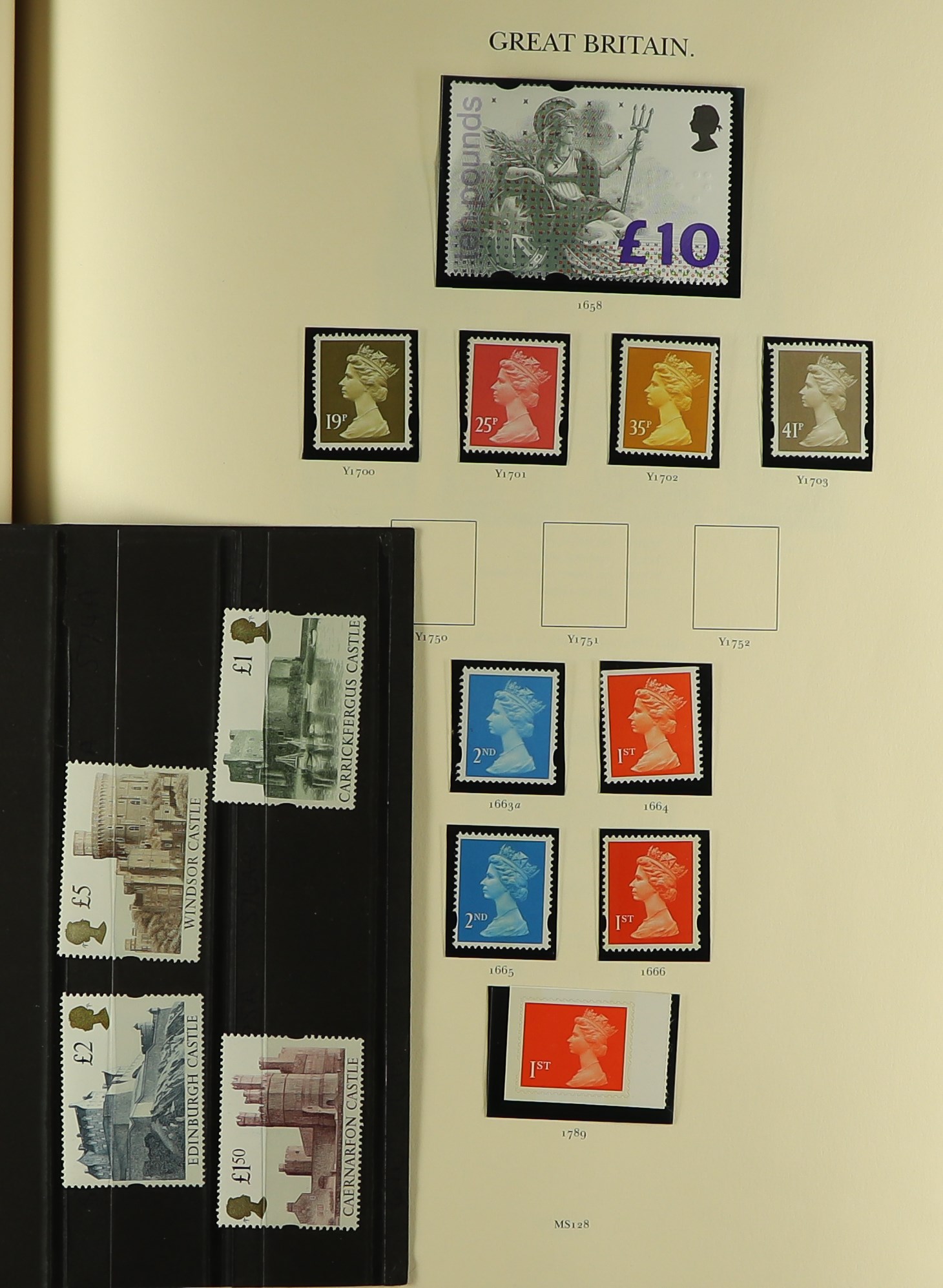 GREAT BRITAIN QV-1996 COLLECTION IN FOUR WINDSOR ALBUMS fairly sparse pre war, the main value in QE2 - Image 2 of 3