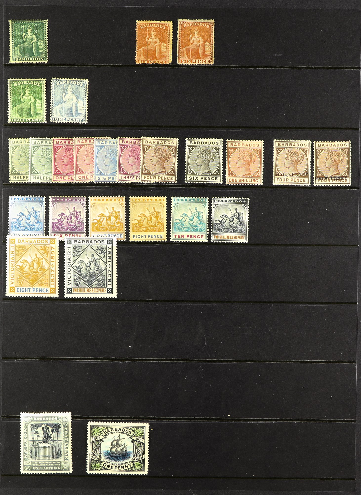COLLECTIONS & ACCUMULATIONS BRITISH COMMONWEALTH a highly useful mint assembly on Hagner pages, with - Image 7 of 57