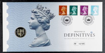 COLLECTIONS & ACCUMULATIONS COIN COVERS OF GREAT BRITAIN 1986-2010 Royal Mint special FDC's with