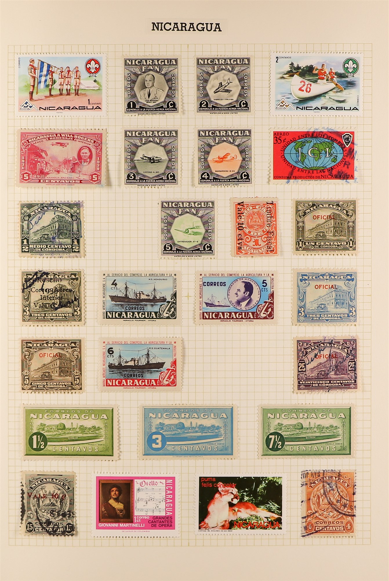 COLLECTIONS & ACCUMULATIONS WORLD "N" TO "P" COUNTRIES IN AN ALBUM with mint and used incl. - Image 5 of 21