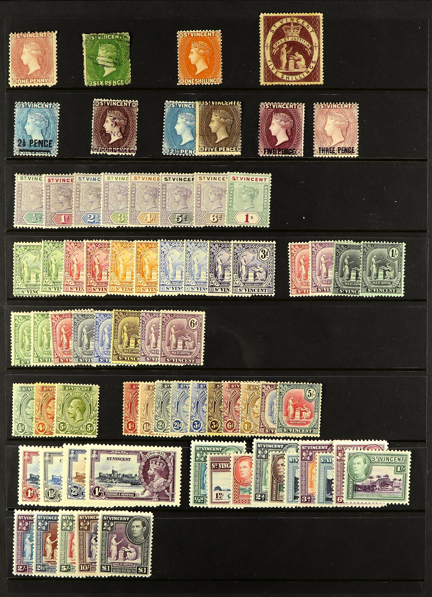 COLLECTIONS & ACCUMULATIONS BRITISH COMMONWEALTH a highly useful mint assembly on Hagner pages, with - Image 52 of 57