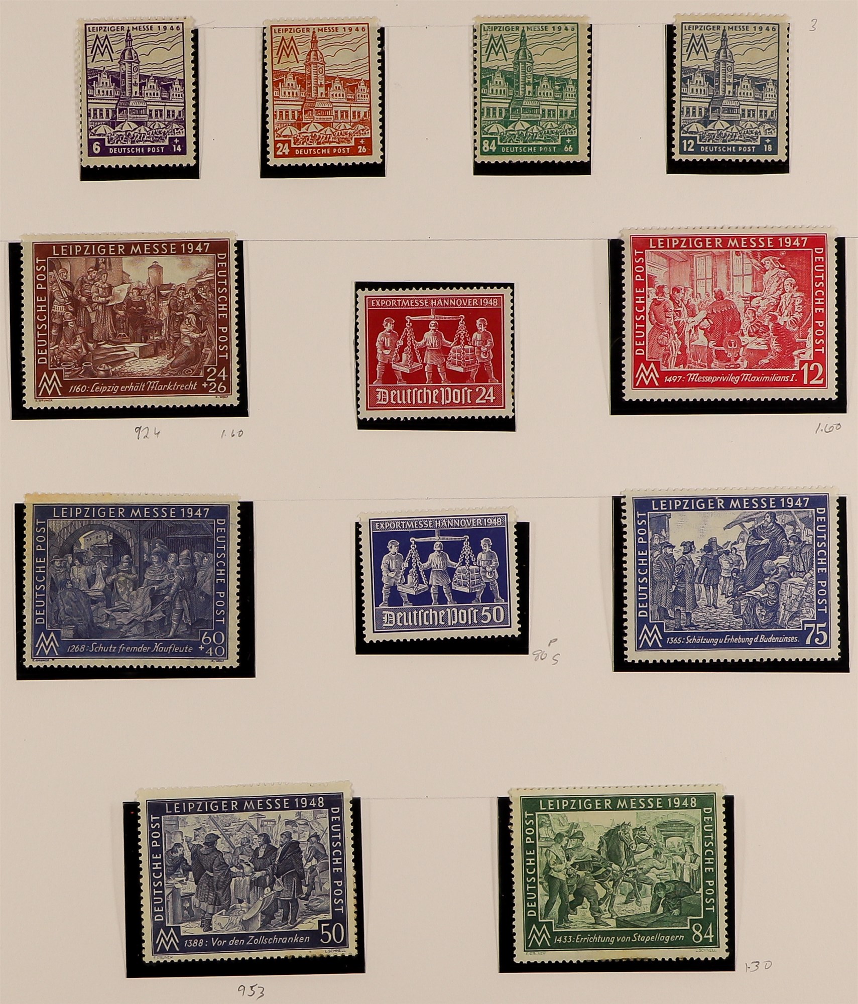 GERMANY 1922-59 COLLECTION of mint (much is never hinged) and used in an album, incl. 1926-31 Air - Image 34 of 38